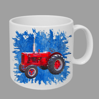 Moon River McCormick Super W-4 hrnek s traktorem modrý obsah 330 ml