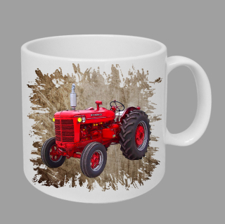 Moon River McCormick Super WD-9 hrnek s traktorem hnědý obsah 330 ml