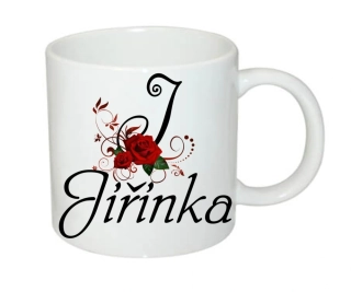 Moon River Jiřinka hrnek se jménem  330 ml