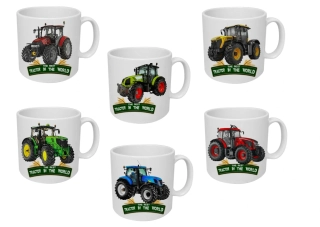 Moon River hrnek s traktorem dárkový set 6 ks  obsah 330 ml