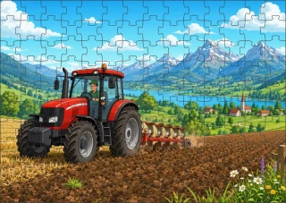 Moon River traktor III. puzzle 300 dílků