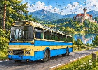 Moon River KAROSA ŠL11 puzzle 120 dílků
