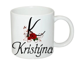 Moon River Kristýna hrnek se jménem  330 ml