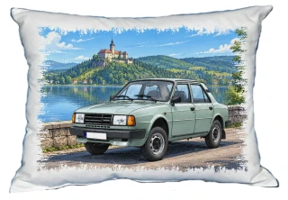 Moon River České auto veterán č. 06 polštářek 30 x 40 cm