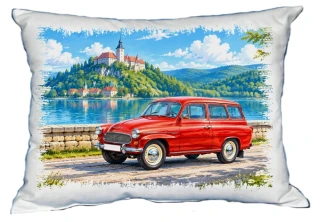 Moon River České auto veterán č. 09 polštářek 30 x 40 cm