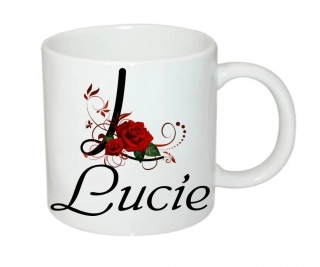 Moon River Lucie hrnek se jménem  330 ml