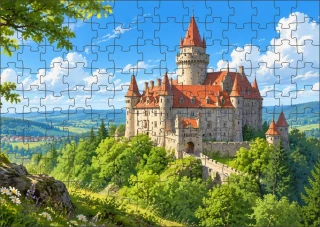 Moon River Hrady a zámky České republiky č. 02 puzzle 120 dílků