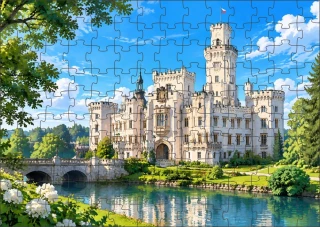 Moon River Hrady a zámky České republiky č. 06 puzzle 120 dílků