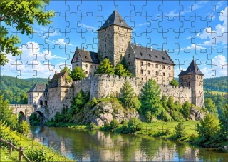 Moon River Hrady a zámky České republiky č. 10 puzzle 120 dílků