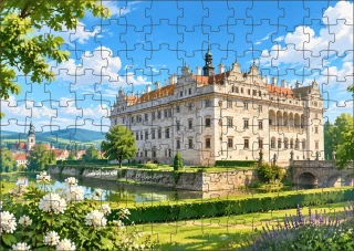 Moon River Hrady a zámky České republiky č. 13 puzzle 500 dílků