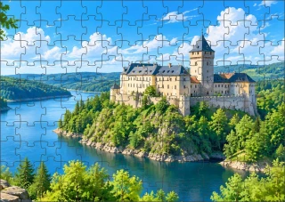 Moon River Hrady a zámky České republiky č. 15 puzzle 500 dílků