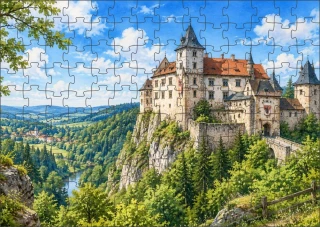 Moon River Hrady a zámky České republiky č. 16 puzzle 500 dílků