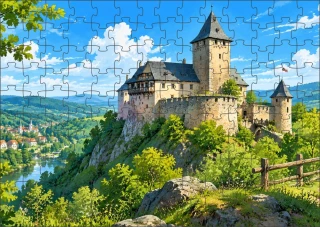 Moon River Hrady a zámky České republiky č. 17 puzzle 500 dílků