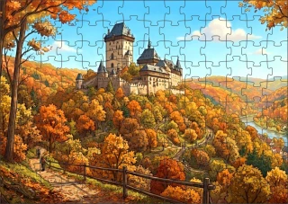 Moon River Hrady a zámky České republiky č. 19 puzzle 500 dílků