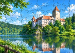 Moon River Hrady a zámky České republiky č. 20 puzzle 500 dílků