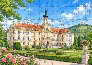 Moon River Hrady a zámky České republiky č. 23 puzzle 500 dílků