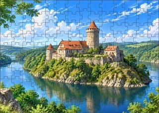 Moon River Hrady a zámky České republiky č. 26 puzzle 500 dílků