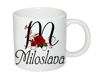 Moon River Miloslava hrnek se jménem  330 ml