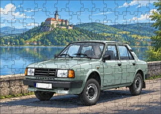Moon River České auto veterán č.02 puzzle 500 dílků
