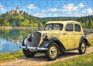 Moon River České auto veterán č.06 puzzle 500 dílků