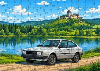 Moon River České auto veterán č.10 puzzle 500 dílků