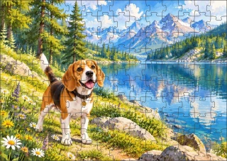 Moon River Bígl Puzzle 120 dílků