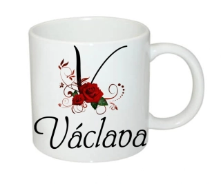 Moon River Václava hrnek se jménem  330 ml