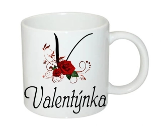 Moon River Valentýnka hrnek se jménem  330 ml