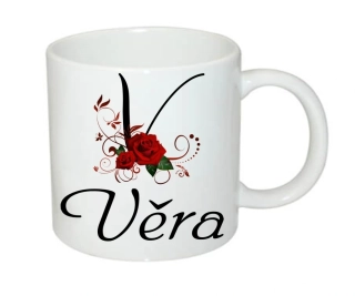 Moon River Věra hrnek se jménem  330 ml