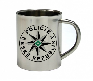 Moon River POLICIE znak nerezový hrnek 