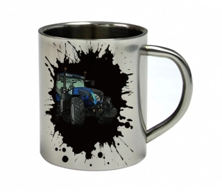 Moon River LANDINI 215  nerezový hrnek s traktorem