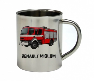 Moon River Renault MIDLUM nerezový hrnek pro HASIČE