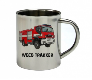 Moon River IVECO TRAKKER nerezový hrnek pro HASIČE