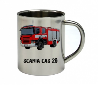 Moon River SCANIA CAS 20 nerezový hrnek pro HASIČE