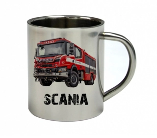 Moon River SCANIA  nerezový hrnek pro HASIČE