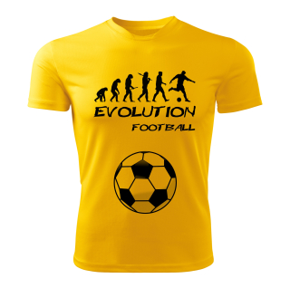 FOTBAL tričko Evolution žluté 