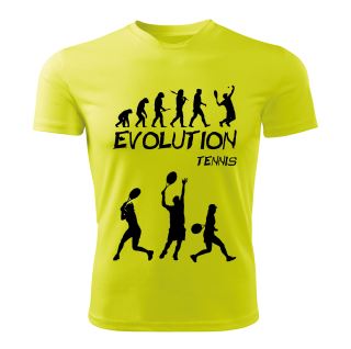 Tenis tričko Evolution limetkové 