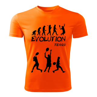 Tenis tričko Evolution oranžové 