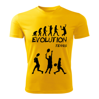 Tenis tričko Evolution žluté 