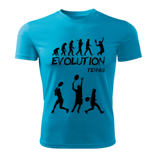 Tenis tričko Evolution tyrkysové 