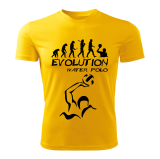 WATER POLO tričko Evolution Vodní pólo žluté 