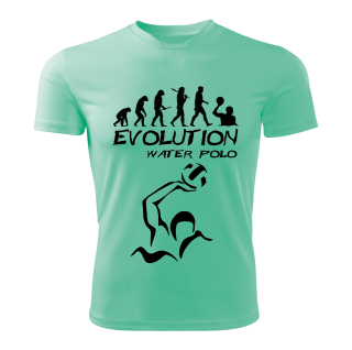 WATER POLO tričko Evolution Vodní pólo mátové 