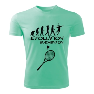 BADMINTON dámské tričko Evolution mátové 