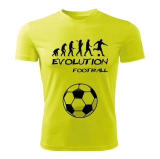 FOTBAL dámské tričko Evolution limetkové 
