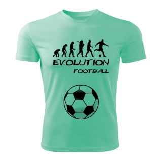 FOTBAL dámské tričko Evolution mátové 
