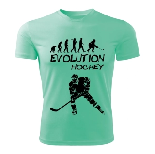 HOKEJ dámské tričko Evolution mátové 