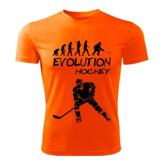 HOKEJ dámské tričko Evolution oranžové 