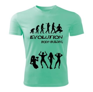 KULTURISTIKA dámské tričko Evolution mátové 
