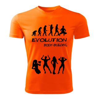 KULTURISTIKA dámské tričko Evolution oranžové 