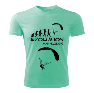 PARAGLIDING dámské tričko Evolution mátové 